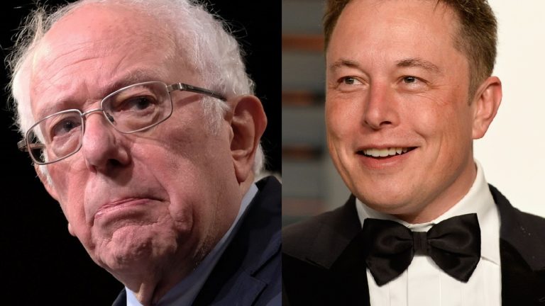 Bernie Sanders Agrees with Elon Musk on Slashing Pentagon Budget