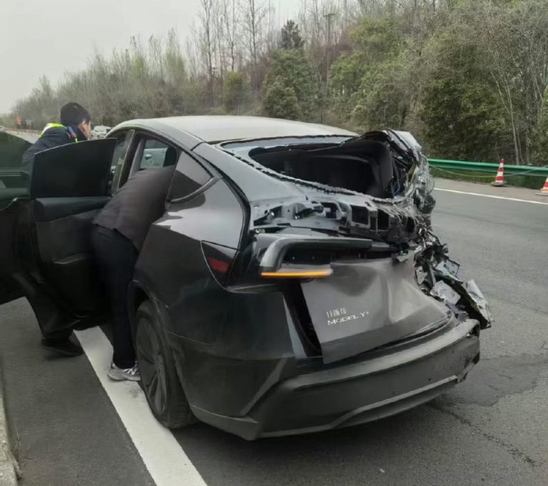 New Tesla Model Y Impresses with Durability in High-Speed Crash