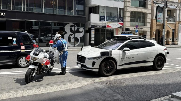Waymo’s Autonomous Taxi Has a Run-In with Tokyo Law Enforcement