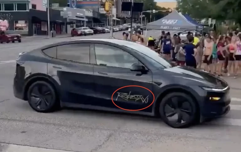 First Tesla Robotaxi Seen Operating Autonomously in Austin, TX