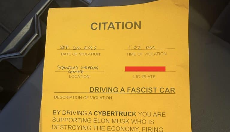 The Ironic “Citation” of Tesla’s Cybertruck: A Lesson in Misguided Protests