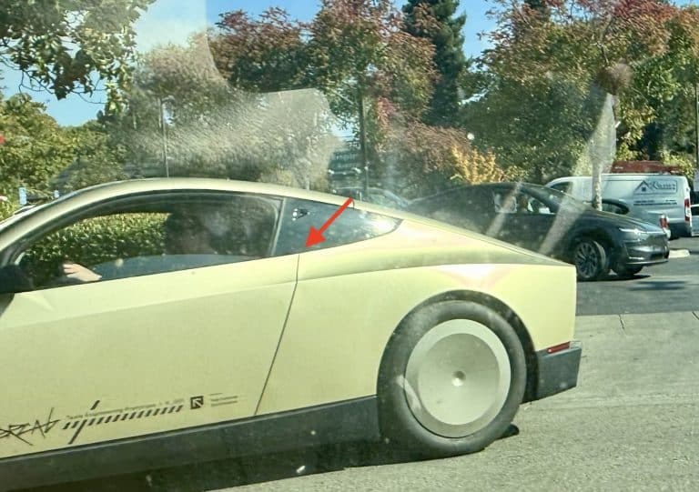New Tesla Cybercab Sighting Reveals Major Design Update Since 2024 Debut