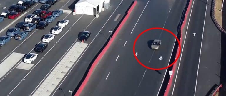 Tesla’s Cybercab Takes a Big Leap Forward in New Sighting
