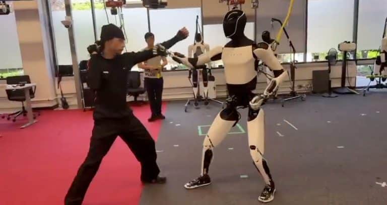 Tesla Showcases Optimus Robot Practicing Martial Arts in Latest Demo