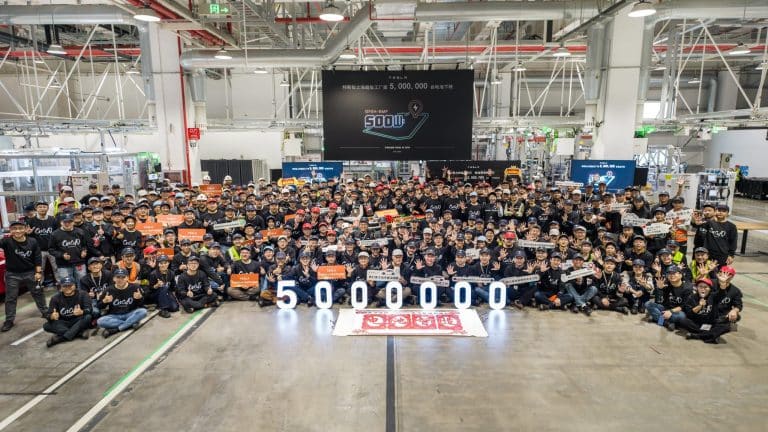 Celebrating a Milestone: Tesla Giga Shanghai Rolls Out Its Five Millionth Battery Pack