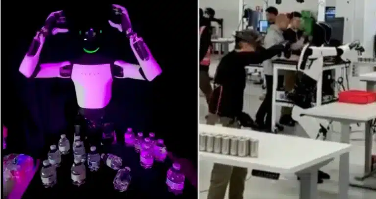 Tesla’s Optimus Takes a Strange Spill in New Demo