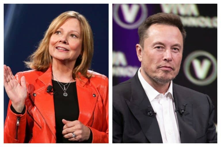 GM’s Mary Barra Says She Urged President Biden to Acknowledge Tesla’s EV Leadership