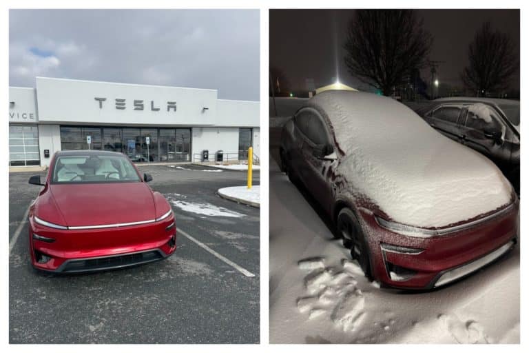 Tesla Model Y Takes on 8 Inches of Snow: Defrost Test Reveals Winter Warrior Secrets